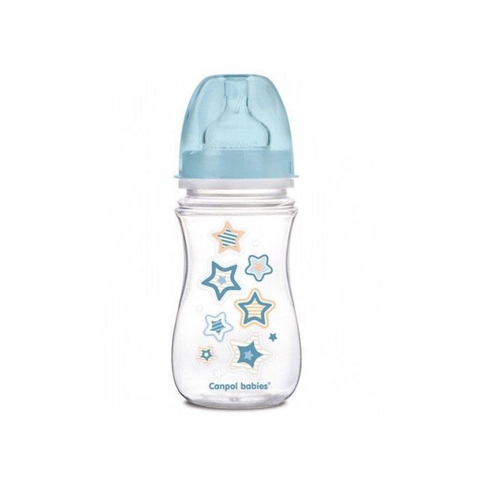 Пляшка Canpol Babies з широким отвором Easystart-Newborn baby 35/217 240 мл в інтернет-аптеці
