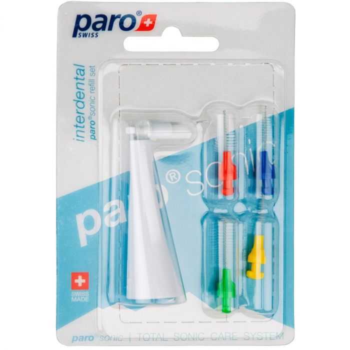 Набір Paro Swiss sonic interdental для очищення міжзубних проміжків ADD