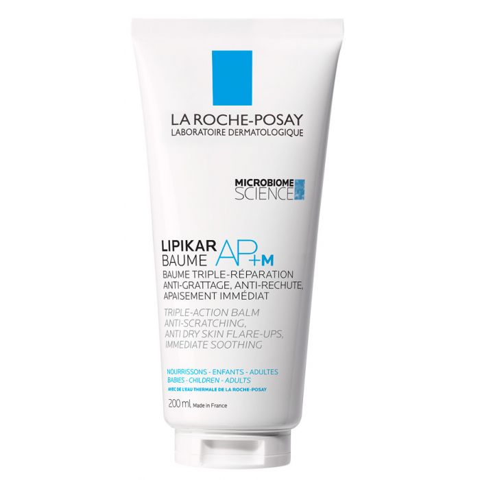 Бальзам La Roche-Posay (Ля Рош-Позе) Lipikar АР+M ліпідовідновлюючий для дуже сухої і схильної до атопії шкіри обличчя і тіла 200 мл фото