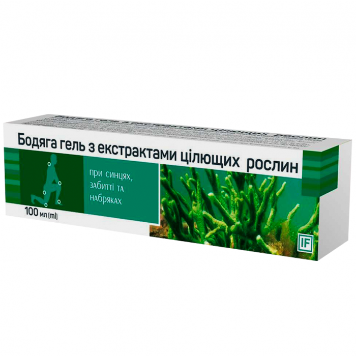 Бодяга гель з екстрактами рослин 100 мл в інтернет-аптеці
