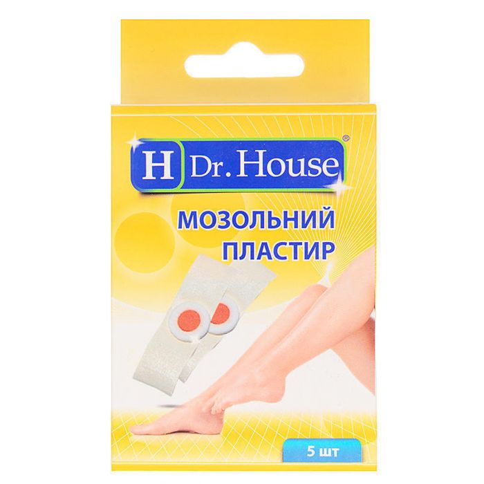 Мозольний пластир «H Dr. House», 5 шт фото
