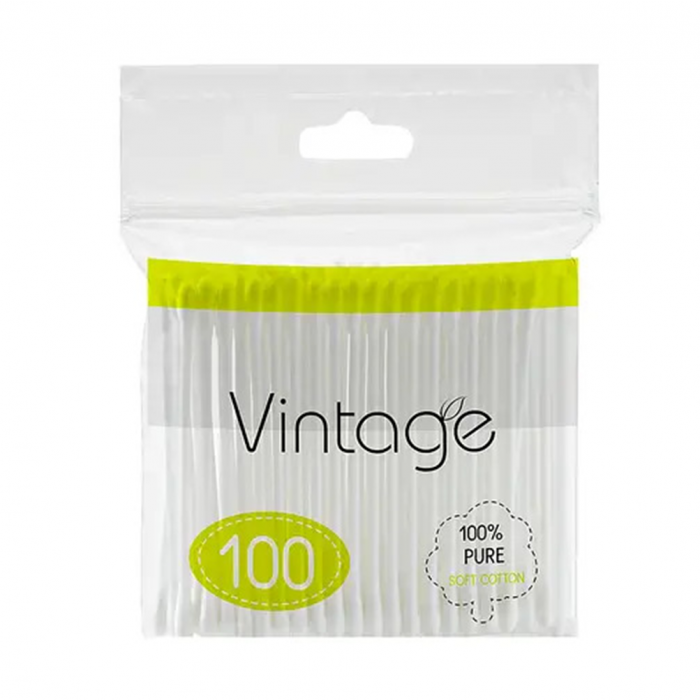 Ватные палочки Vintage полиэтилен №100 купить