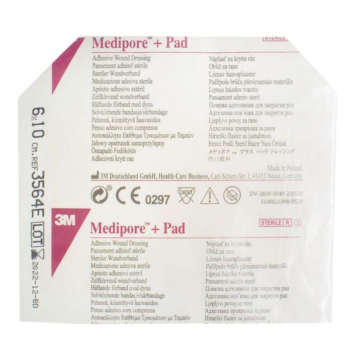 Лейкопластир хірургічний Medipore+Pad 6 х 10 см недорого