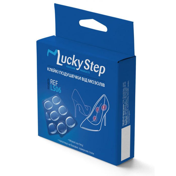 Клейкі подушечки Lucky Step від мозолів LS06 в інтернет-аптеці
