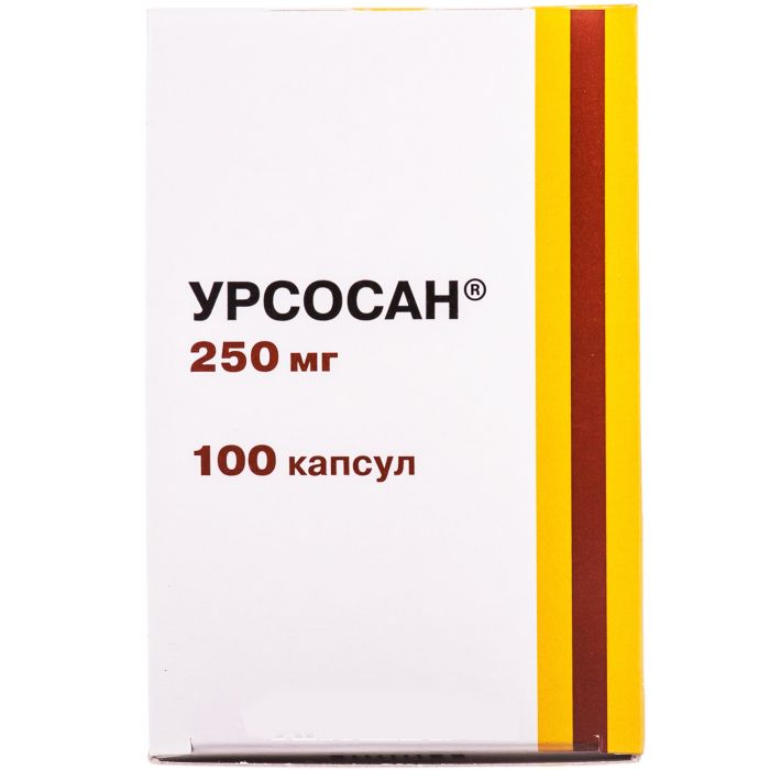 Урсосан 250 мг капсули №100  в інтернет-аптеці