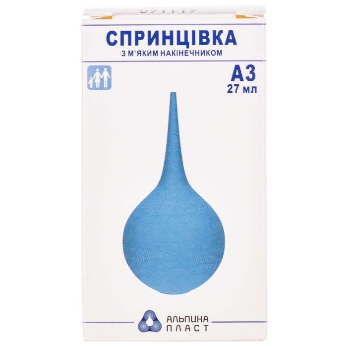 Спринцівка Альпіна А-3 з м'яким наконечником 27 мл замовити