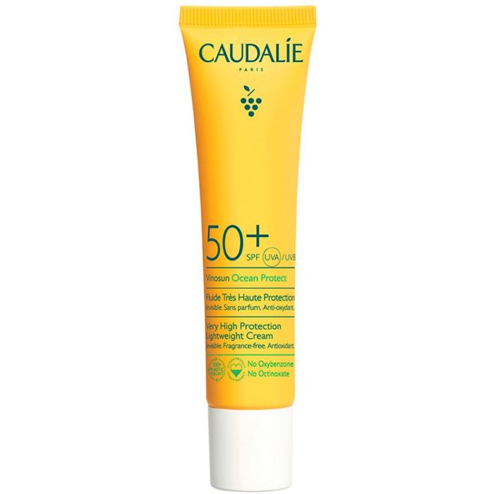 Крем для обличчя Caudalie (Кодалі) Vinosun сонцезахисний легкий SPF50+, 40 мл фото