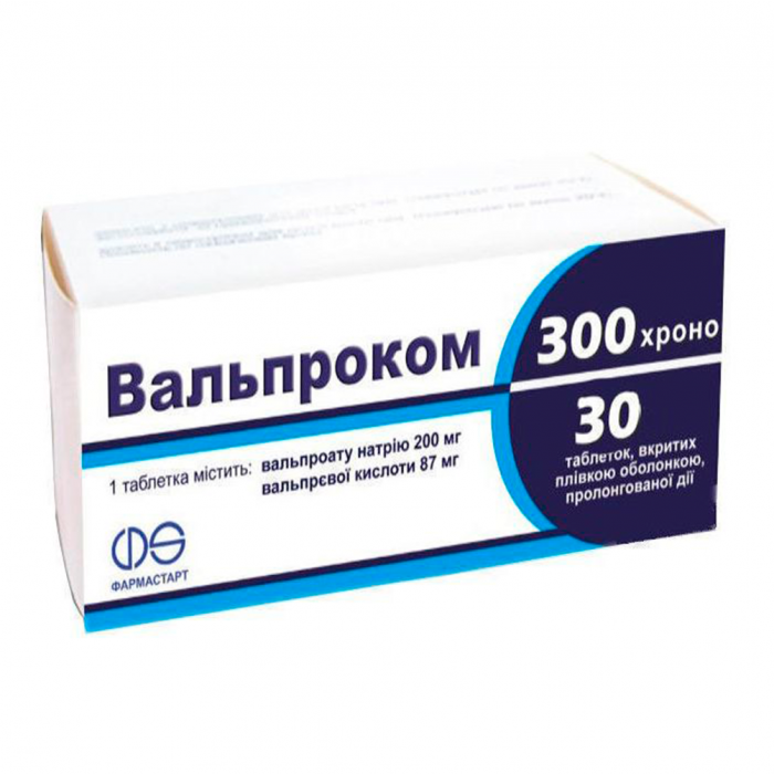 Вальпроком Хроно 300 мг таблетки №30 недорого