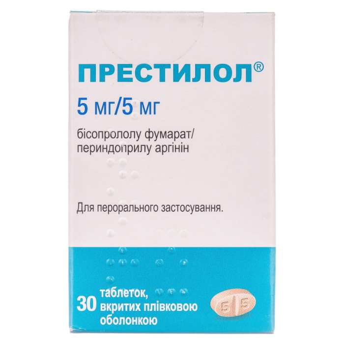 Престилол 5 мг/5 мг таблетки №30 ADD