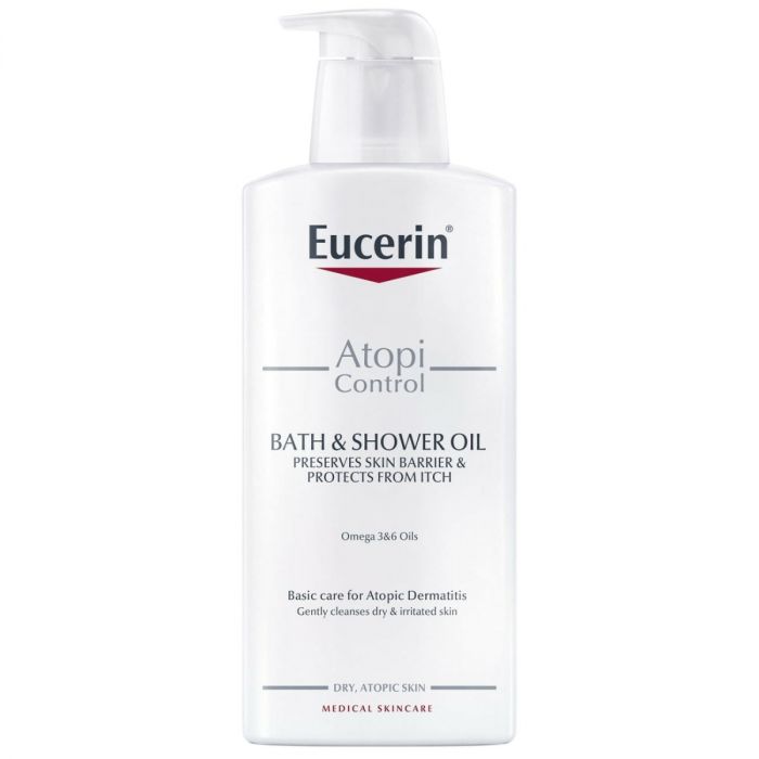 Олія Eucerin AtopiControl очищуюча для атопічної шкіри тіла 400 мл ціна