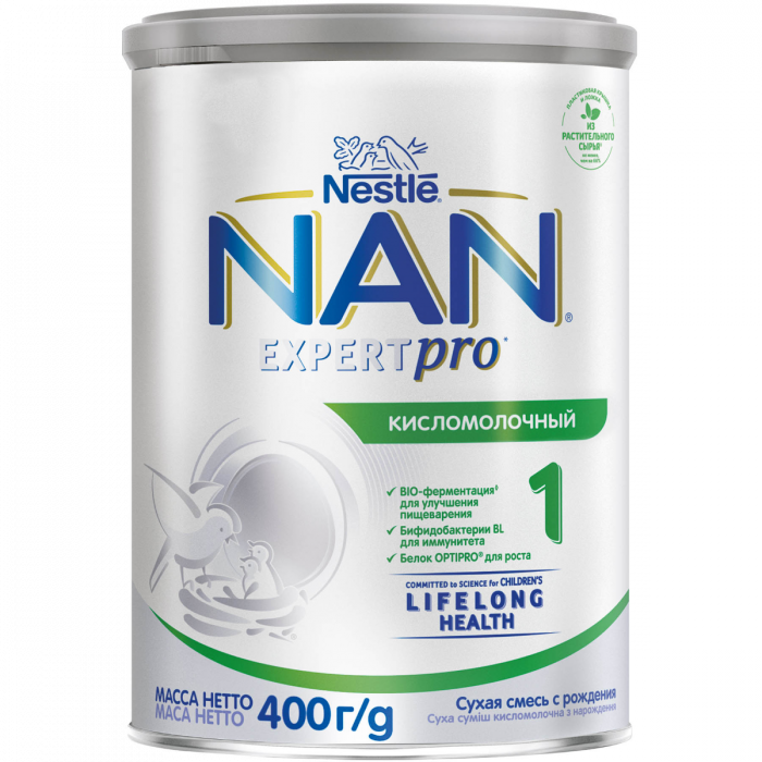 Суміш молочна Nestle NAN ExpertPro Кисломолочний 1, від народження, 400 г замовити