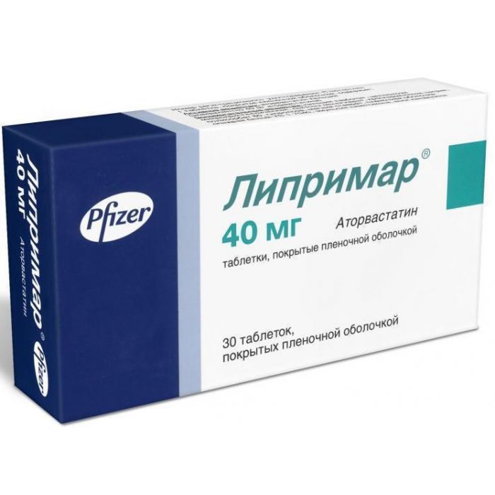 Ліпримар 40 мг таблетки №30  фото