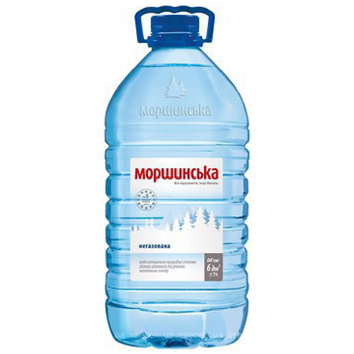 Вода минеральная Моршинская негазированная 6 л цена