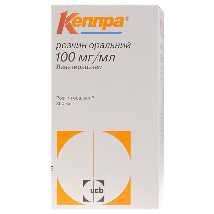Кеппра 100 мг/мл розчин оральний 300 мл  ADD