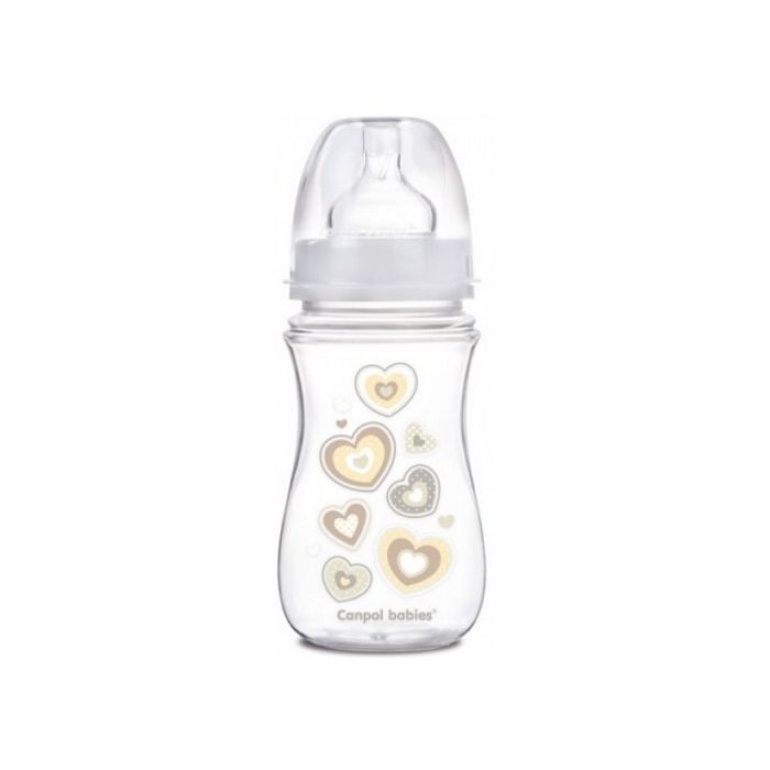 Пляшка антіколікова з широкою шийкою EasyStart Newborn Baby 240 мл ADD