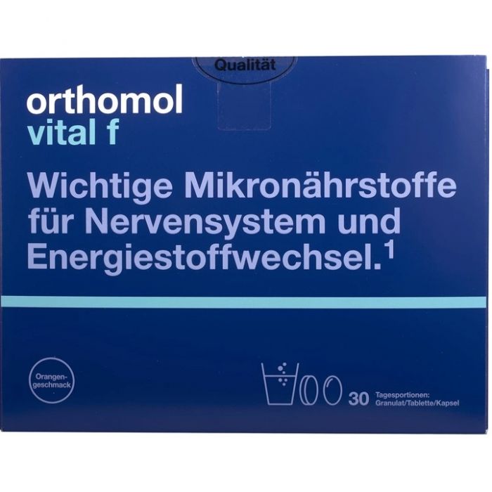 Orthomol (Ортомол) Vital F (для жінок) 30 днів гранули №30 в аптеці