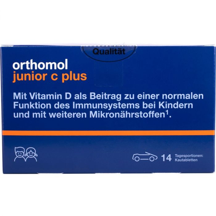 Orthomol Junior C Plus Лісові ягоди, сила імунітету для дітей, жувальні машинки №14 недорого