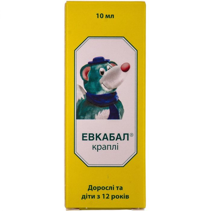 Эвкабал 0,1% капли 10 мл в аптеке