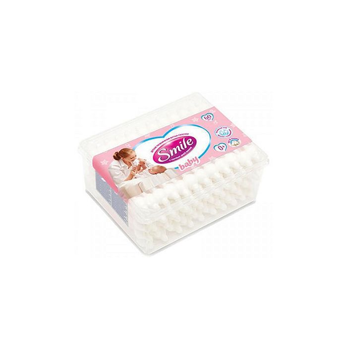 Палочки ватные детские Smile baby №60 в аптеке