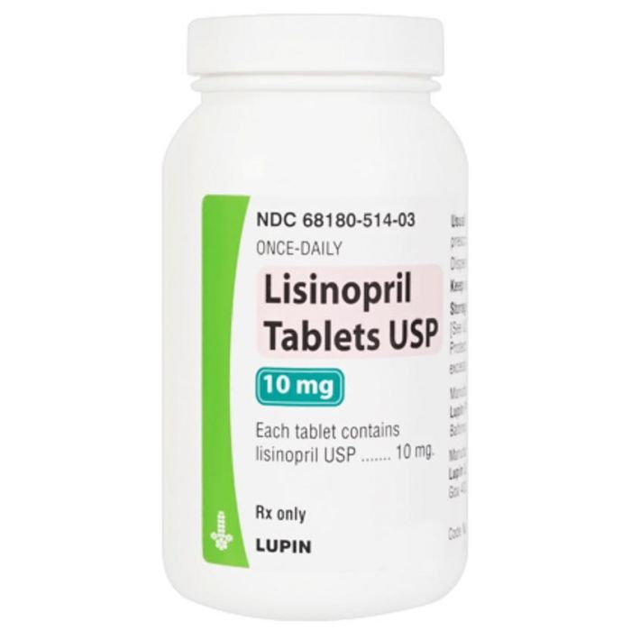 Лізиноприл-Люпин 10 мг таблетки №30 в інтернет-аптеці