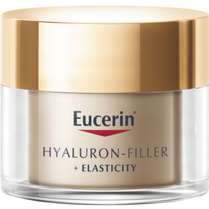 Крем Eucerin Hyaluron-Filler + Elasticity нічний проти зморшок 50 мл фото