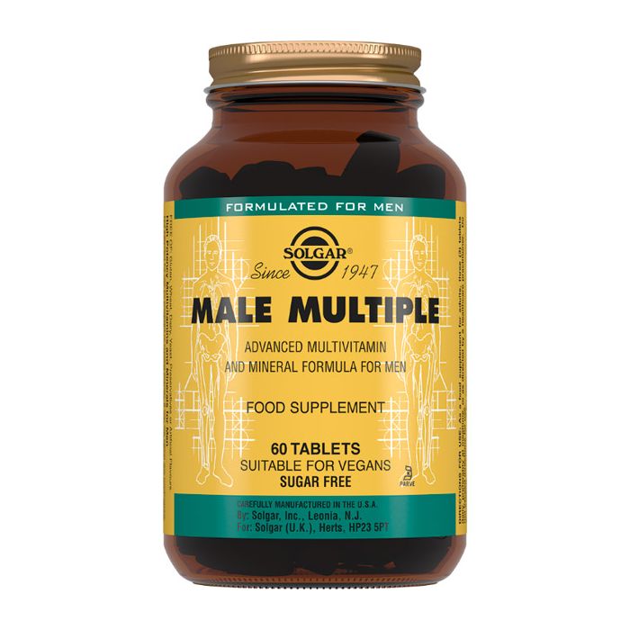 Solgar (Солгар) Male Multiple Комплекс вітамінів для чоловіків таблетки №60 недорого