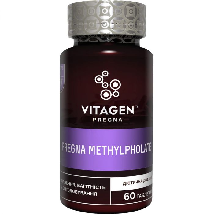 Vitagen (Вітаджен) №27 Pregna Methylfolate таблетки №60 фото