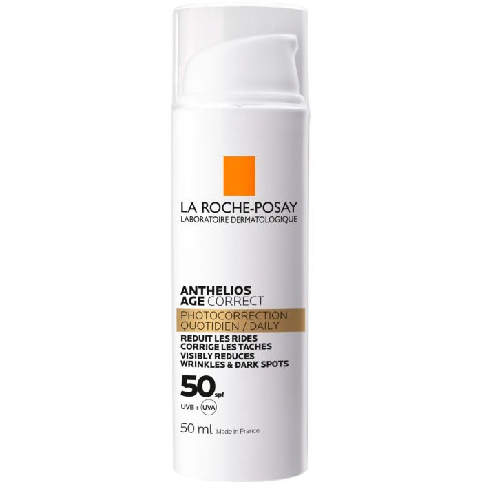 Засіб La Roche-Posay Anthelios антивіковий сонцезахисний проти зморшок і пігментації для чутливої шкіри обличчя SPF+50 50 мл замовити