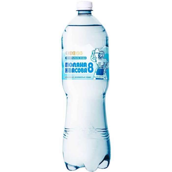 Вода мінеральна Поляна Квасова-8 газована, 1,5 л замовити