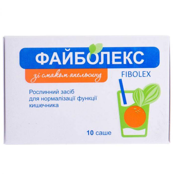 Файболекс апельсин 6,42 г саше №10 в Україні