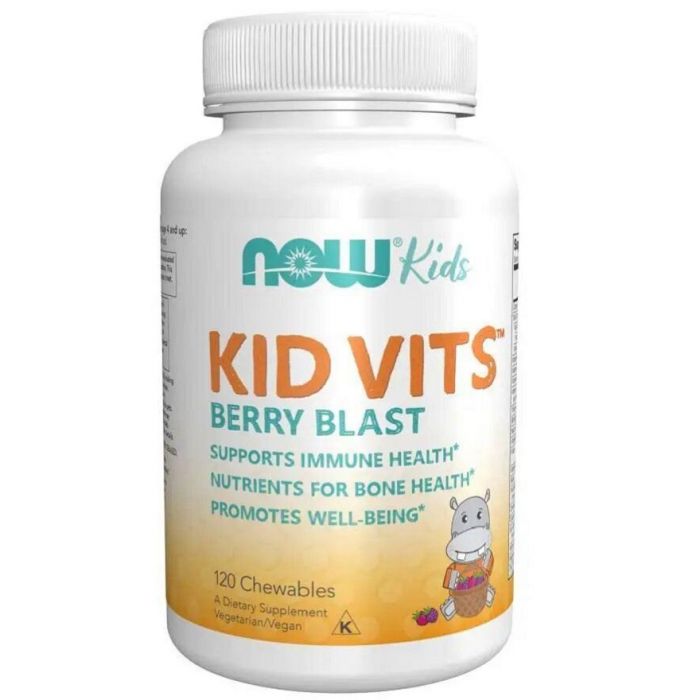 Now (Нау) Foods Kid Vits Berry Blast комплекс для дітей таблетки жувальні №120 в аптеці