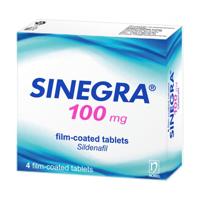 Сінегра 100 мг таблетки №4 ADD