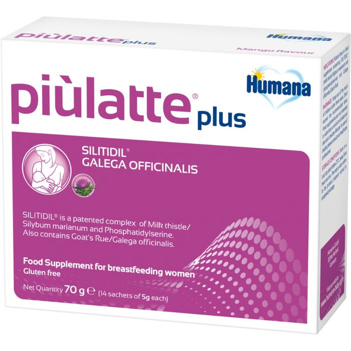 Humana Piulatte plus по 5 г саше №14 в інтернет-аптеці