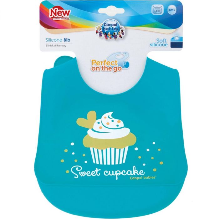 Слюнявчик Canpol Babies силиконовый в аптеке