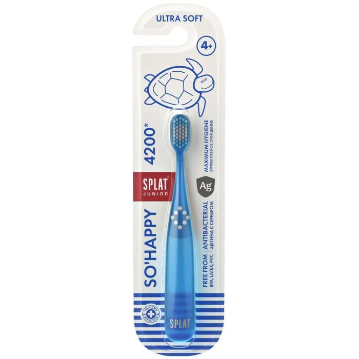 Зубна щітка Splat (Сплат) дитяча Ultra 4200 Junior з іонами срібла, 1 шт. в інтернет-аптеці