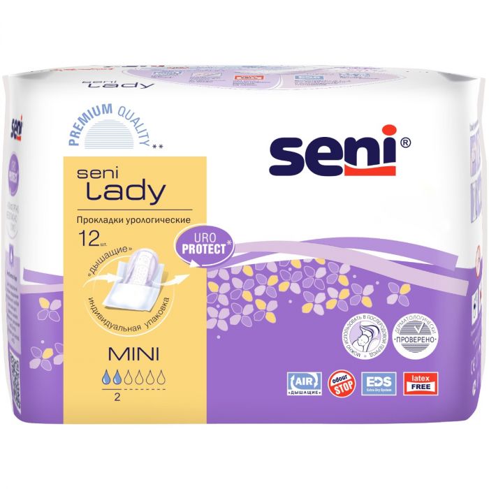 Прокладки урологічні Seni Lady Mini, 12 шт. в Україні