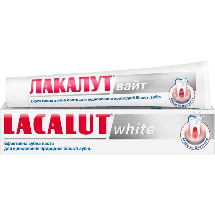 Зубная паста Lacalut White 50 г фото