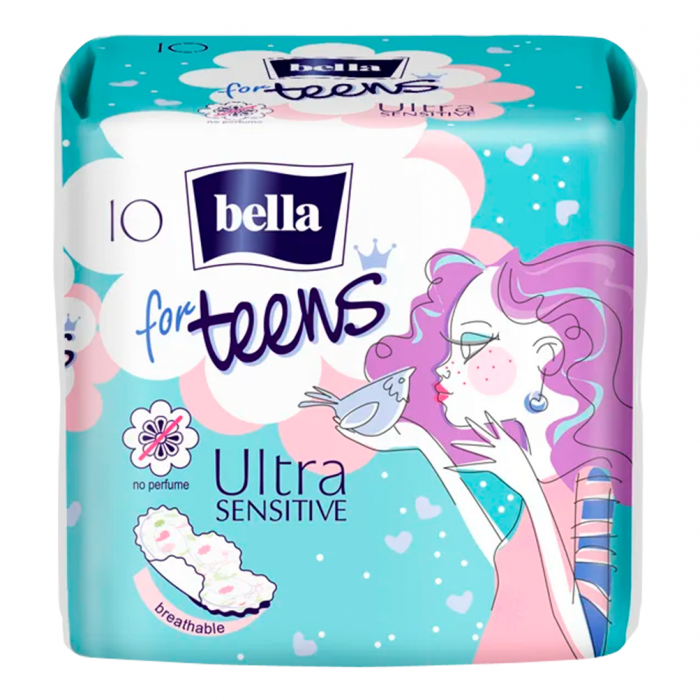 Прокладки Bella(Белла) for Teens sensitive extra soft №10 фото