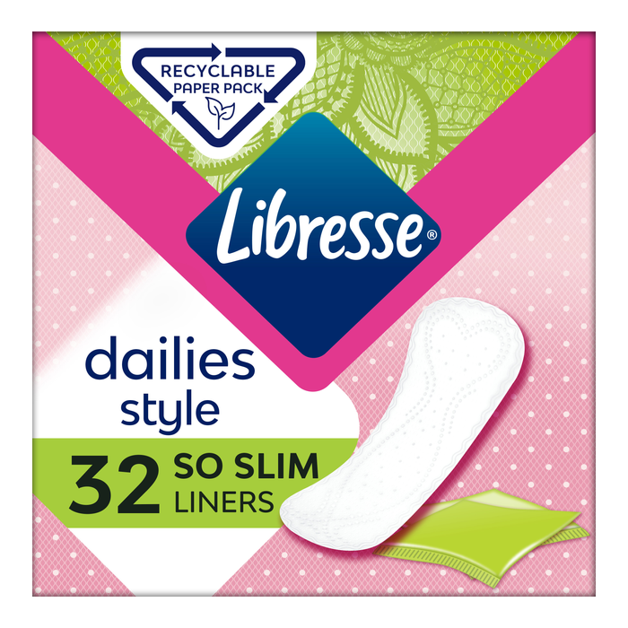 Прокладки ежедневные Libresse Dailies Style So Slim №32 в интернет-аптеке