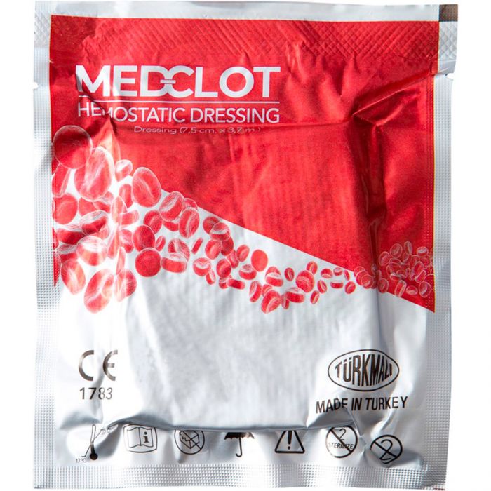 Бинт кровоспинний (гемостатичний) Medclot 7.5 см х 3.7 м недорого