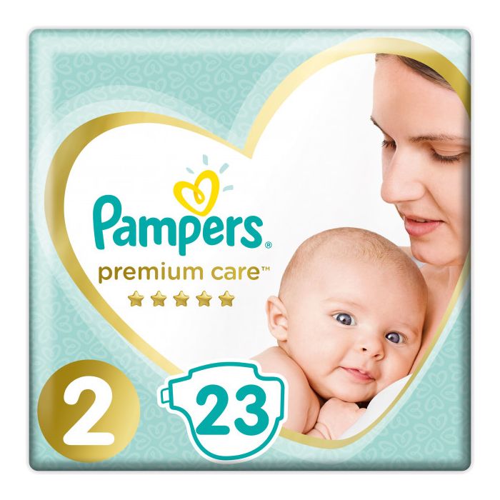 Підгузки-трусики Pampers Premium Care Pants 2 Mini (4-8 кг) №23  купити