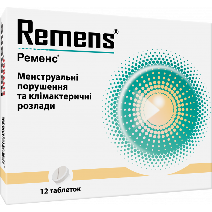 Ременс таблетки №12