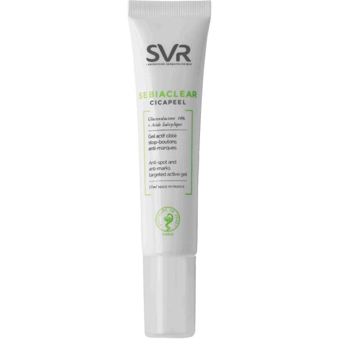 Засіб SVR Sebiacler Cicapeel концетрований проти недоліків проблемної шкіри 15 мл  недорого