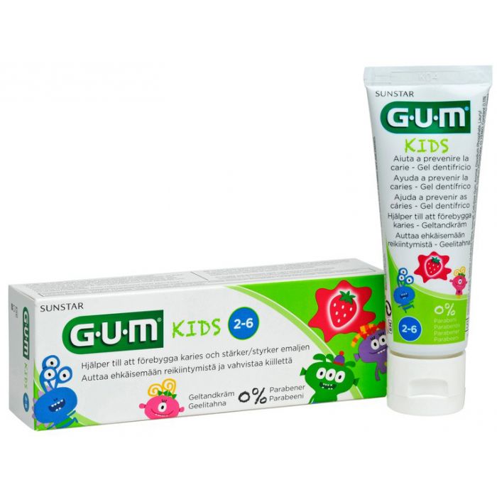 Зубна паста-гель Gum Kids 50 мл фото
