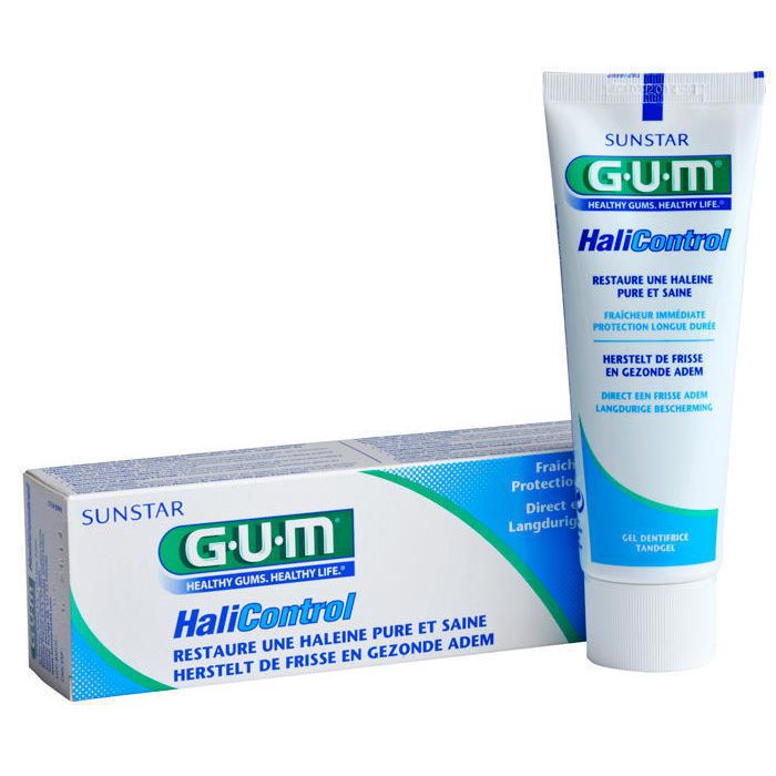 Зубна паста-гель Gum Halicontrol 75 г  ціна