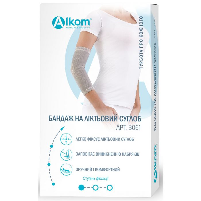 Бандаж Алком на локтевой сустав 3061 (р.3) ADD