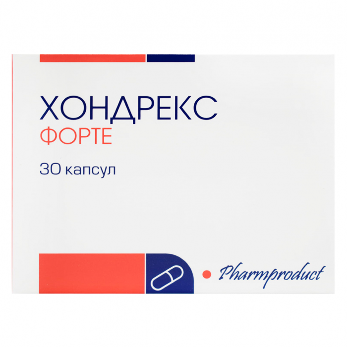 Хондрекс Форте 450 мг капсули №30 в Україні
