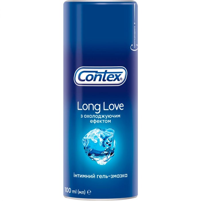 Гель-змазка Contex Long Love з охолоджуючим ефектом, 100 мл недорого
