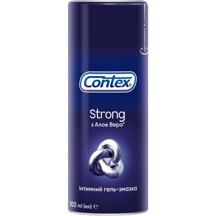 Гель-змазка Contex Strong для анального сексу, 100 мл в аптеці