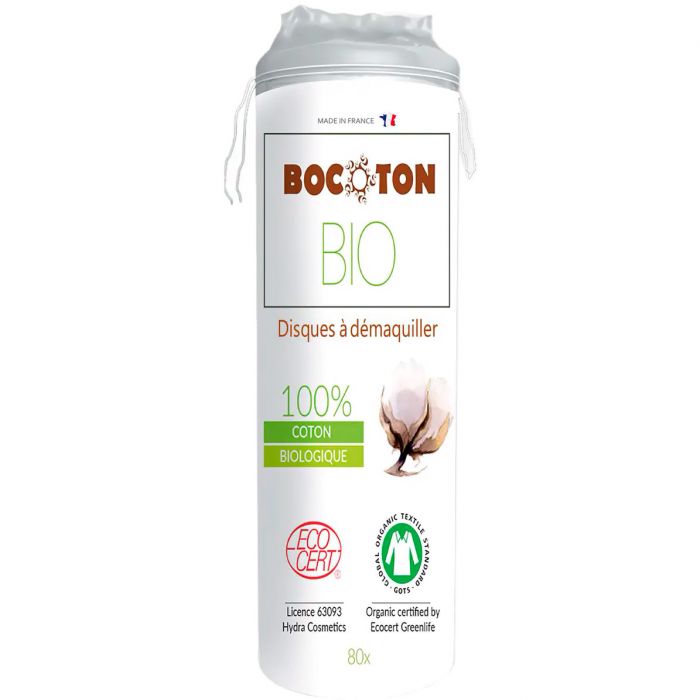 Ватні диски Bocoton Bio органічні, круглі 80 шт. замовити